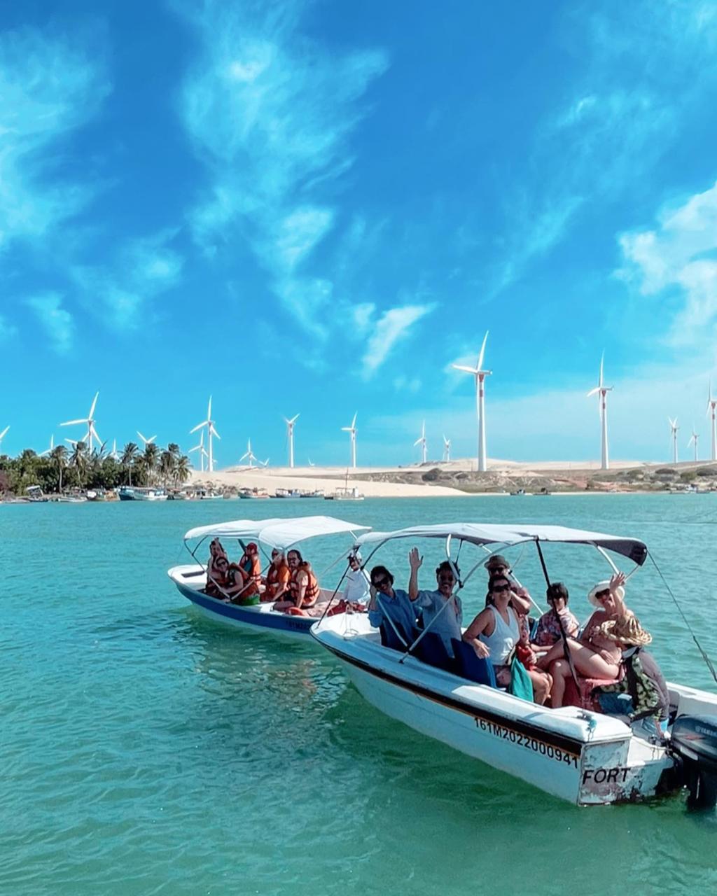 Flecheiras – litoral e encontro do rio com o mar